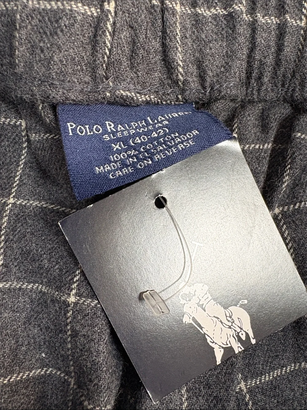 Polo Ralph Lauren New Men XL (40-42) Cotton Sleepwear Pockets Drawstring Pant